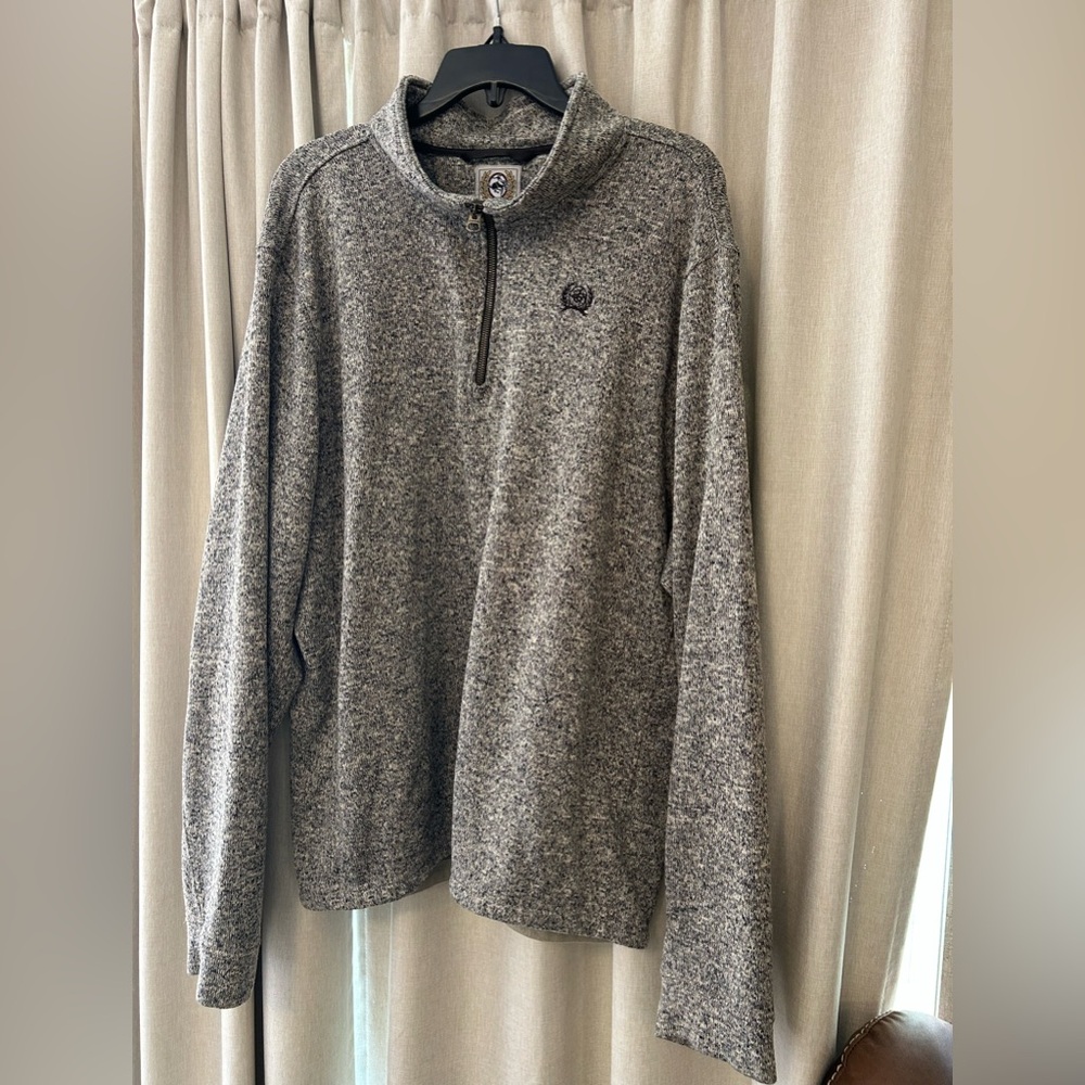 Men's CINCH Gray Quarter-Zip Sweater - Heather Gray